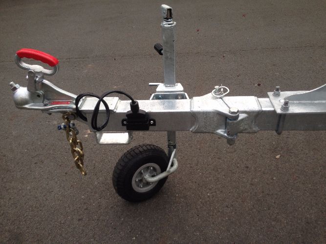 Pivoting Drawbar DMW Trailers